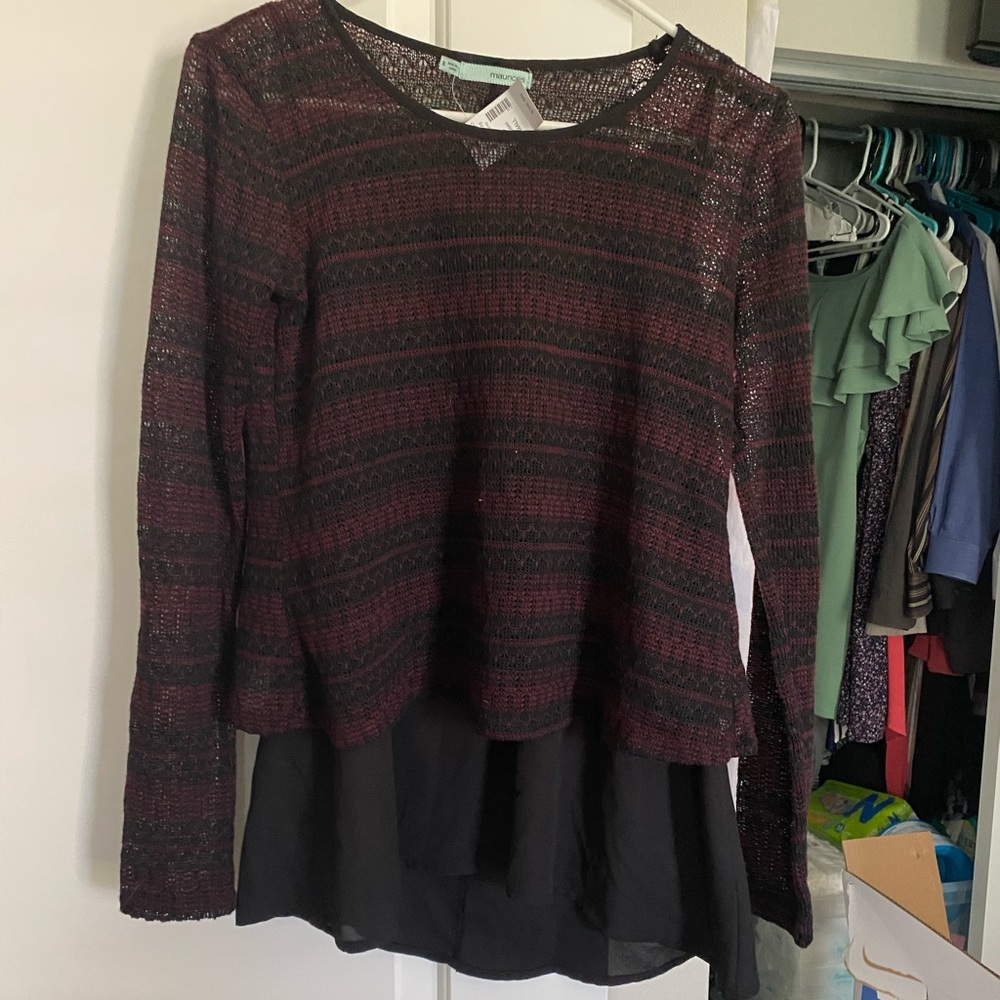 Maurice’s shirt